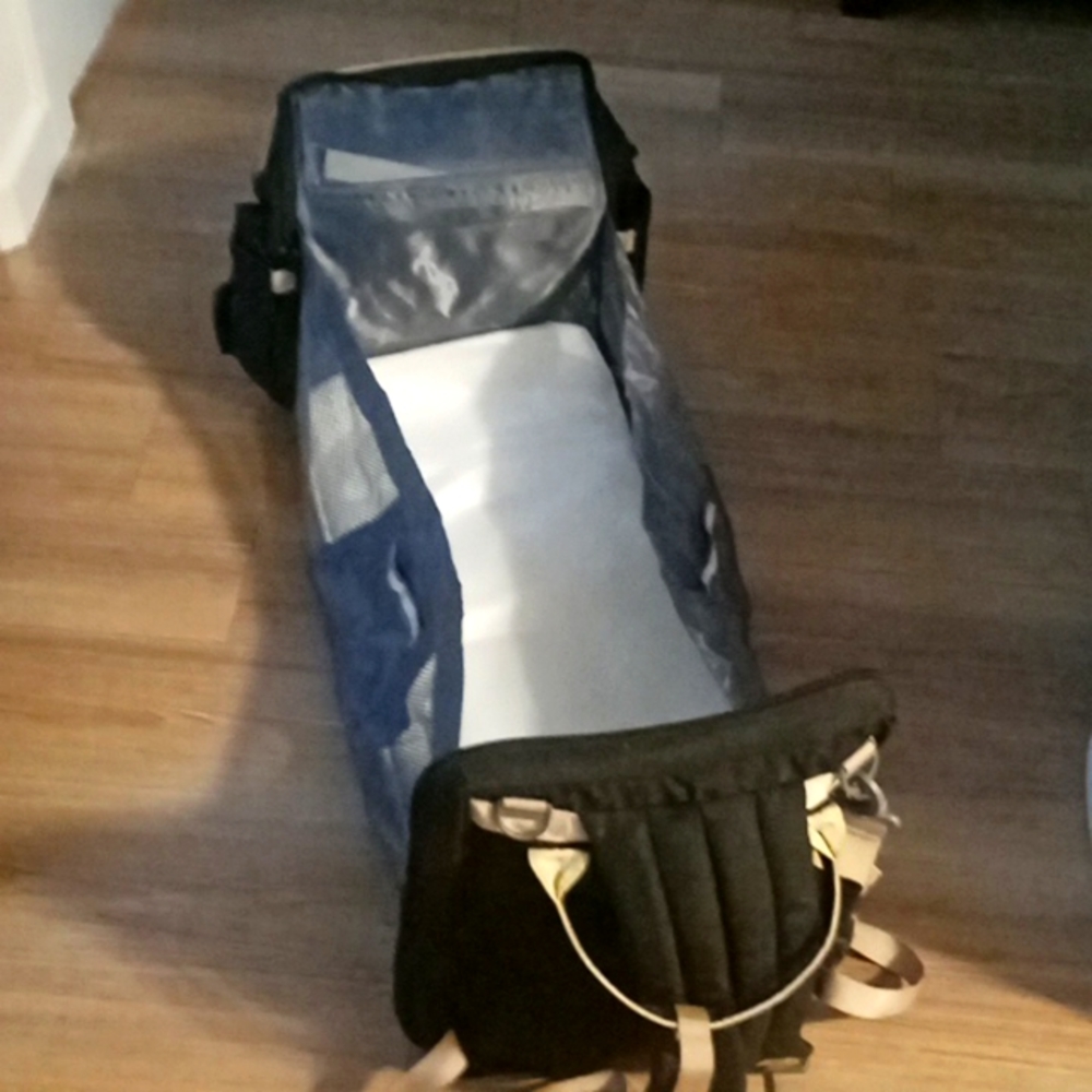 Diaper bag/bed